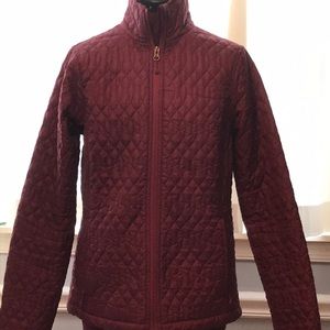 Quilted Lightweight Maroon Jacket